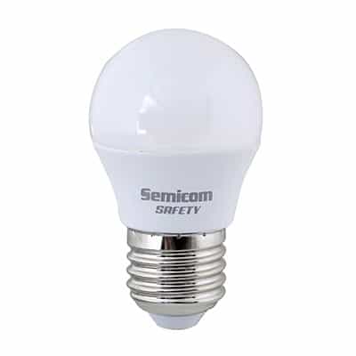 נורת לד כדור WW/DL 8W E27 SAFETY