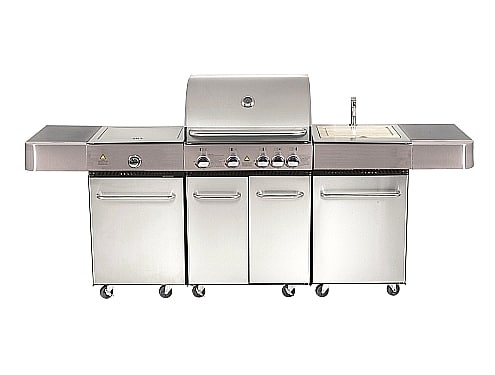 ‏גריל גז 4 מבערים KENTUCKY MULTI CHEF Camptown קמפטאון