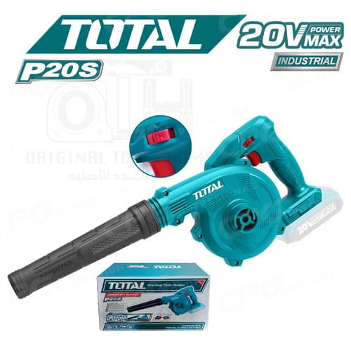 מפוח אויר נטען 20V TOTAL כולל סוללה ומטען