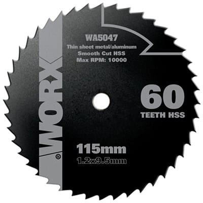 להב חיתוך מתכת לכלים WX429.1/ WU427 - WORX - WA5047