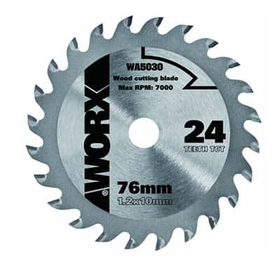 להב מסור עץ 76ממ - WORX - WA5030