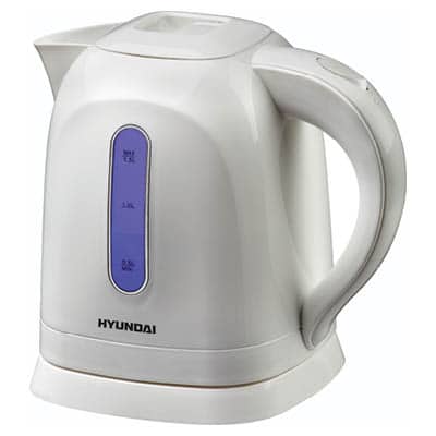 קומקום חשמלי 1.5L לבן - HYUNDAI - HYK-1518