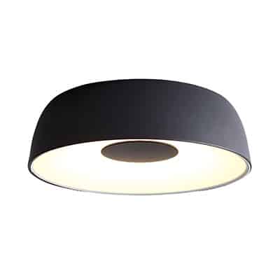 גוף תאורה צמוד תקרה לד WW 40W CENTRO שחור - SM-17812B/40WW