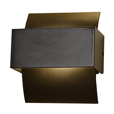 מנורת קיר לד WW 10W ANGLE שחור - SM-HS04B/10WW