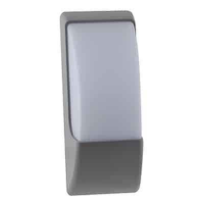 מנורת קיר פיזה WW 12W אפור IP65 - SM-G3213-4/12WW