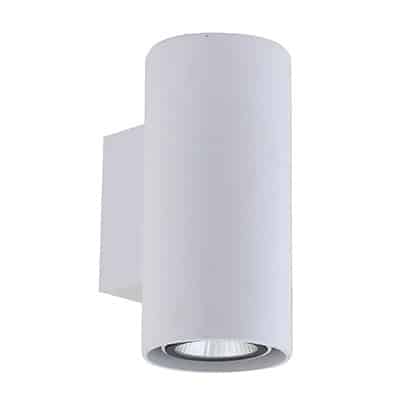 מנורת קיר ורזה WW 2X6W לבן IP54 U/D - SM-3622W/12WW