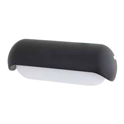 מנורת קיר ארזו WW 12W שחור IP65 - SM-43B/12WW