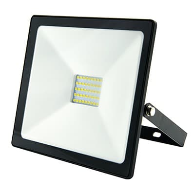 תאורת הצפה לד DL AC 30W שבתאי שחור - SM-8030B/DL