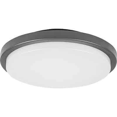 גוף תאורה פורטו CW 15W שחור עגול IP65 - SM-5201B/15CW