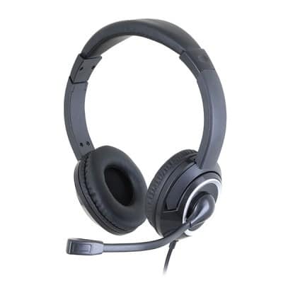 אוזניות+מיקרופון מדונה 3.5 שחור GPL-M35