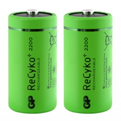 סוללת נטענת GP 1.2V 2200mA D NiMH - GPRHC22DN029