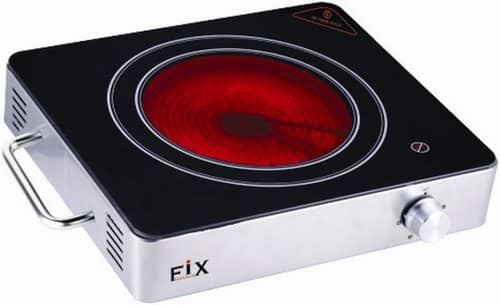 כירה קרמית ניידת 2000W Fix מקט - 1557