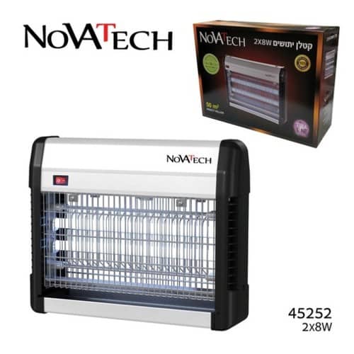 קטלן יתושים 2X8W - NOVATECH מקט - 45252