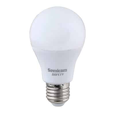 זוג נורות לד DL 10W E27 A60 SAFETY מקט - SE-NA6010/DL