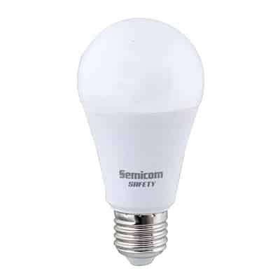 זוג נורות לד DL 12W E27 A60 SAFETY מקט - SE-NA6012/DL