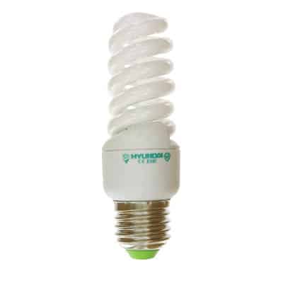 זוג נורות TEVA SUPER SLIM EL ספירל DL E27/15W מקט - HYT2FS-1527/DL