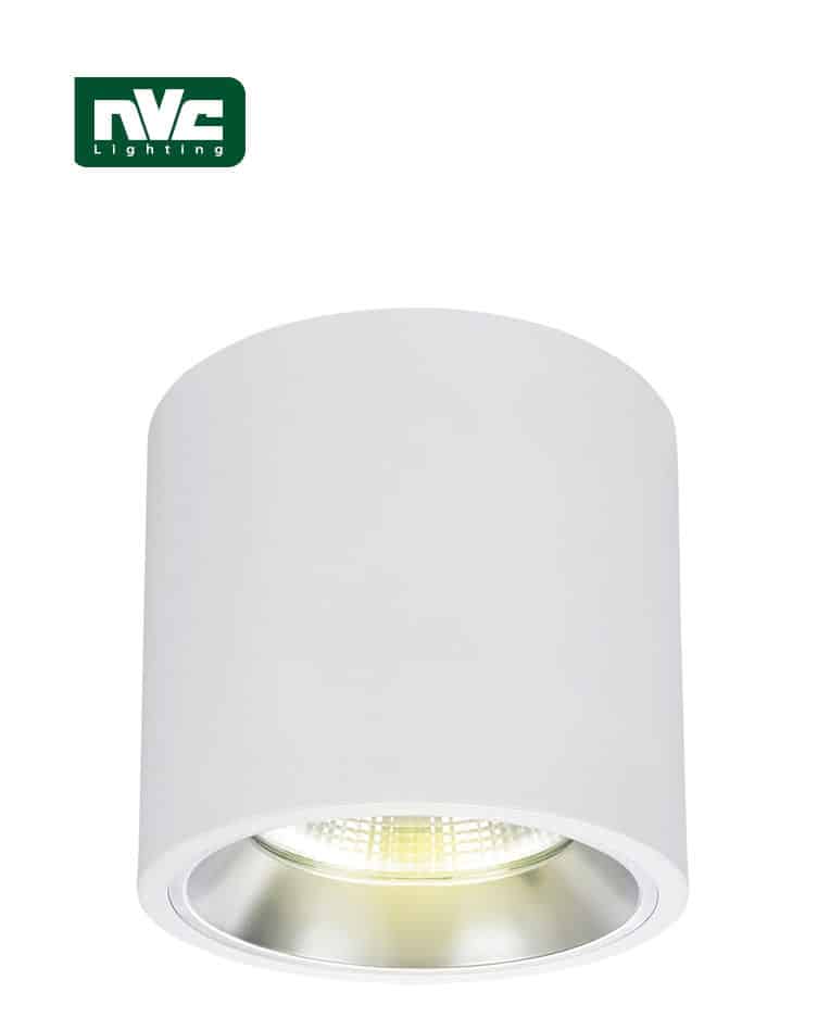 צלינדר לד צמוד תקרה 4000K NVC לבן 24W