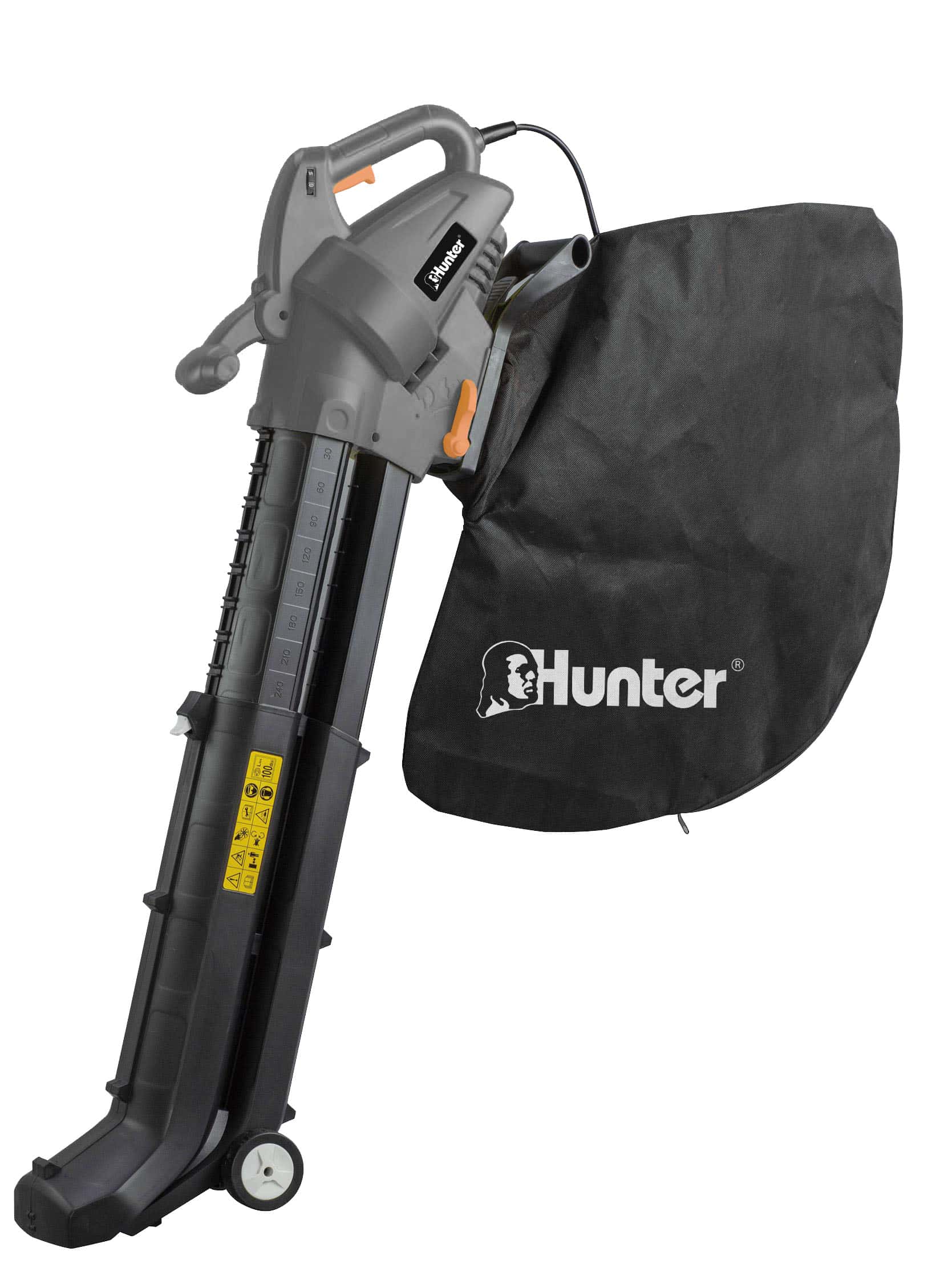מפוח אויר נישא שואב ונושב 600W ּכולל שק איסוף HUNTER מקט : 103002-001