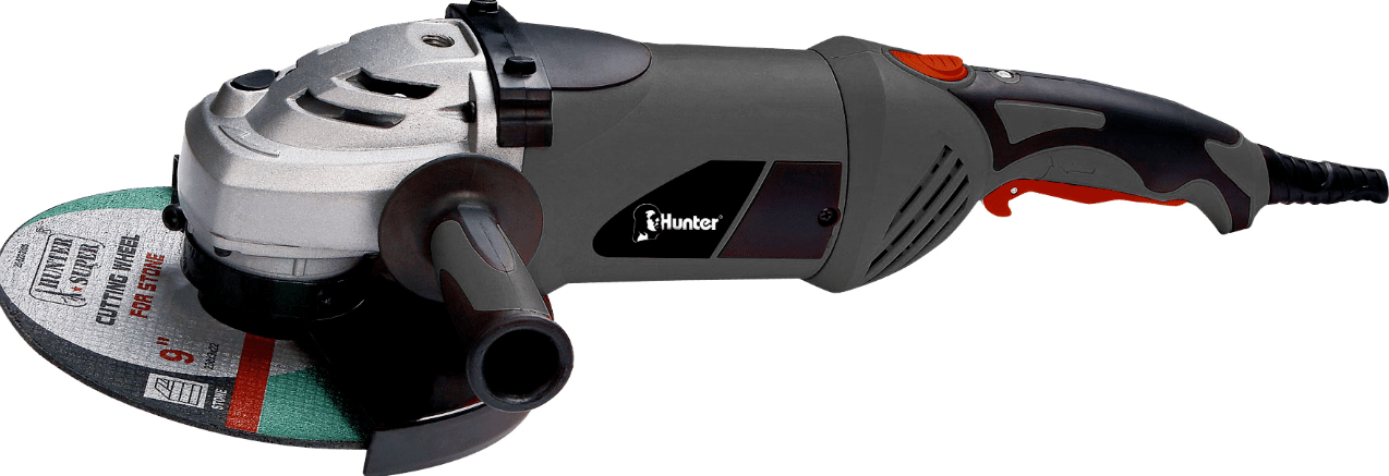 משחזת זוית 9 2400W בקרטון Hunter power דגם 100410-002