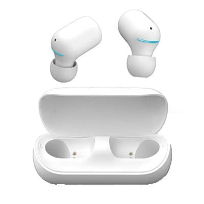 אוזניה TWS BT +נרתיק טעינה לבן GPLUS מקט : BT-P100