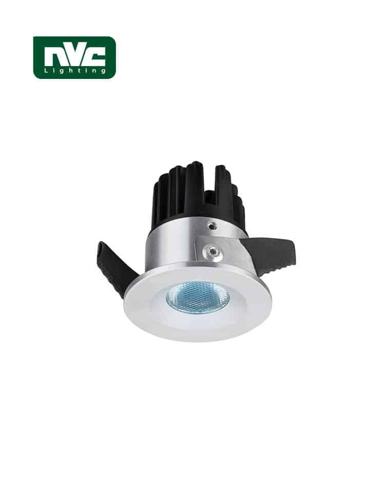 2 יחידות גוף תאורה שקוע תקרה קבוע 2W