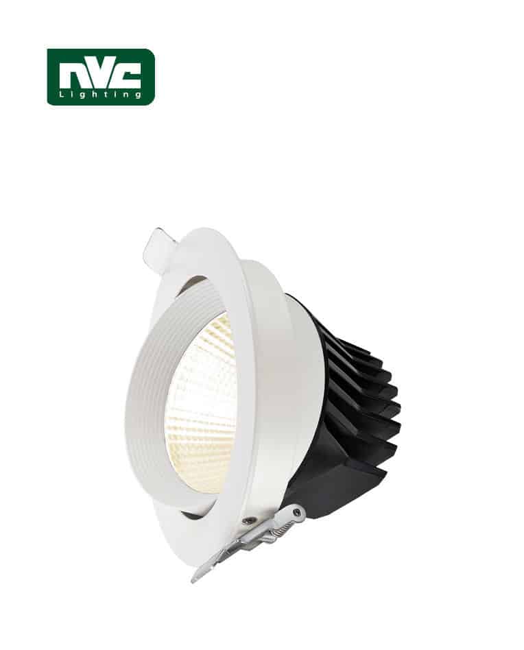 שקוע תקרה מתכוונן 30° 25W