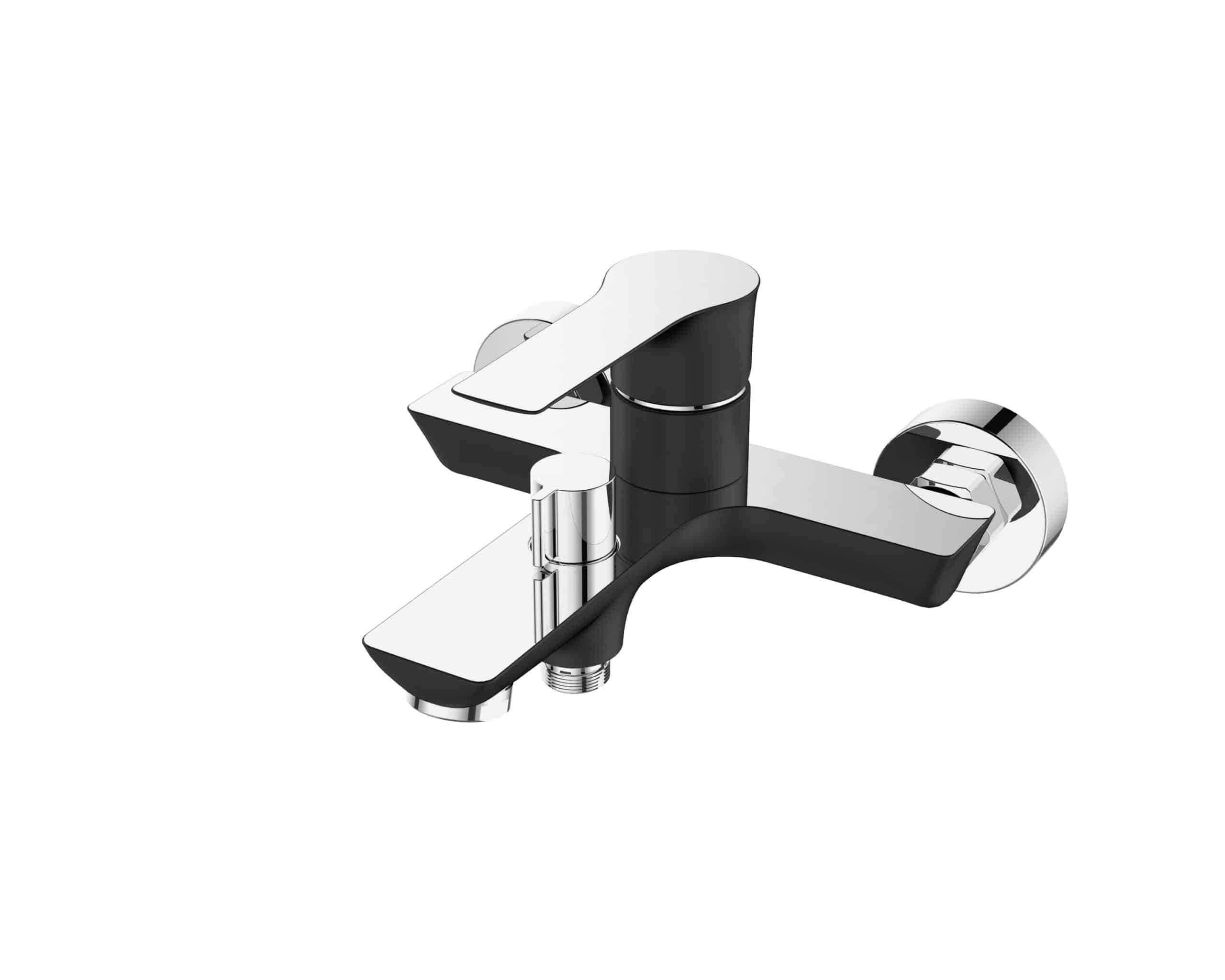 ברז אמבטיה שחור /כרום MURRE B&W מקט : 9404BW