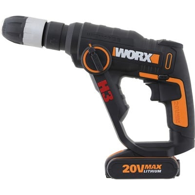 מקדחה/מברגה פוטר מתחלף 20V עם 2 סוללות מקט - WX390.1