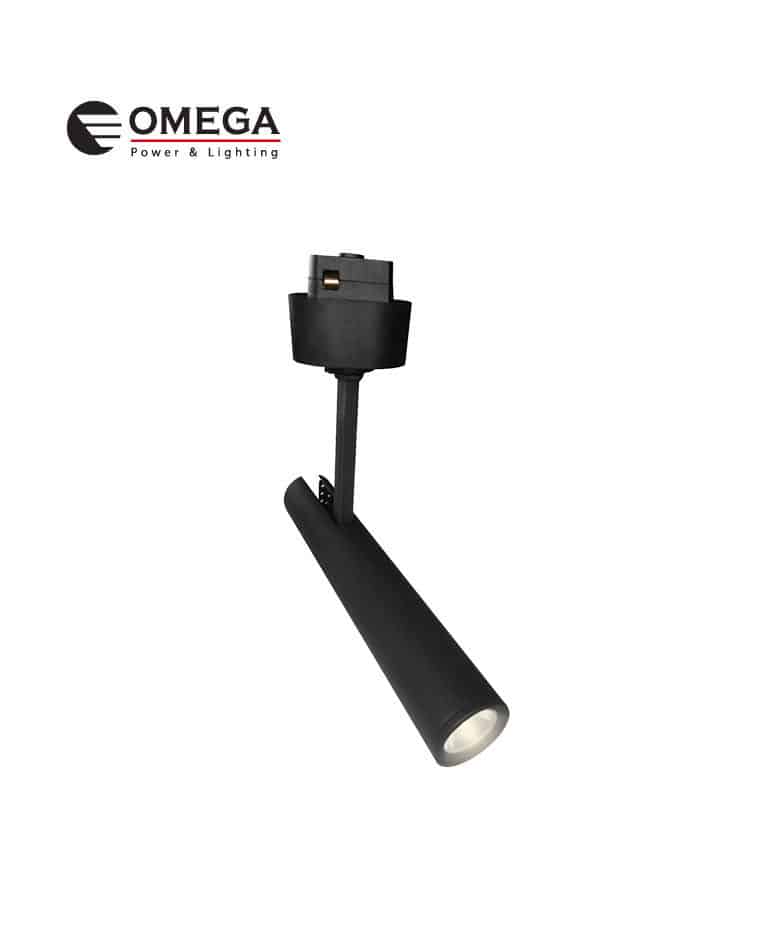 ספוט מתכוונן 24V מערכת QUICK 15W שחור
