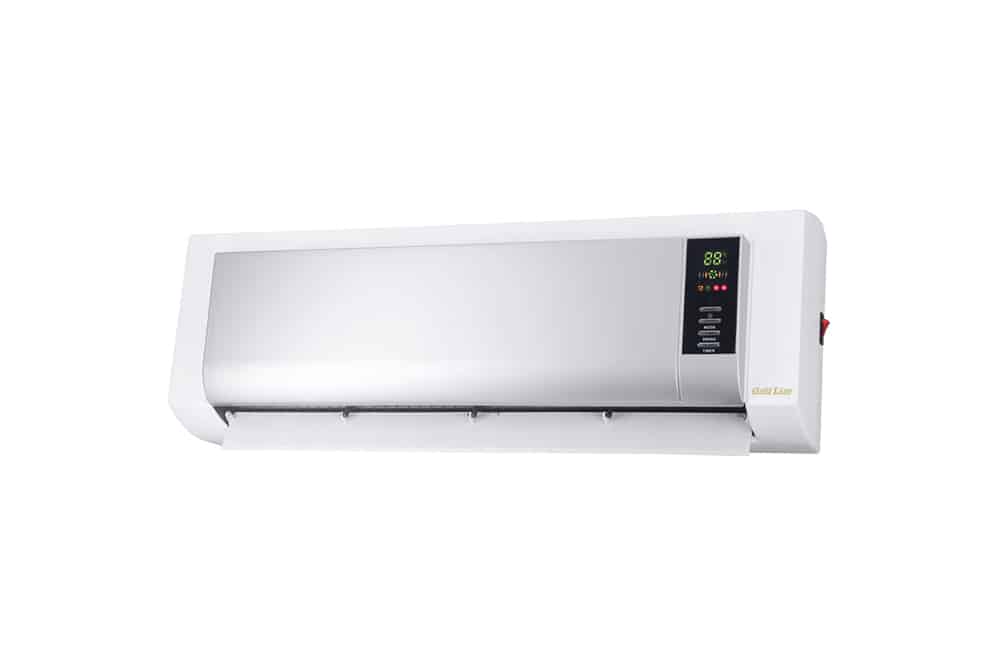 מזגנית חימום קרמית לתלייה + שלט 2500W גולדליין ATL-535