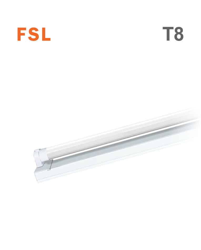 פס אמריקאי T8 יחיד 20W