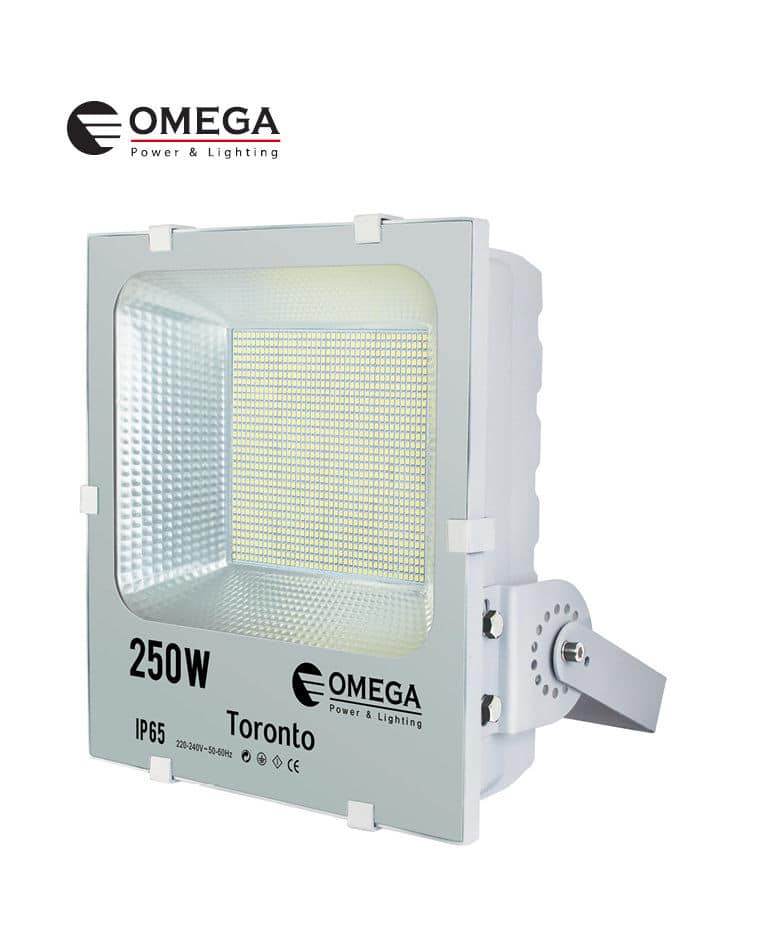 פנס הצפה מקצועי TORONTO 250W לבן