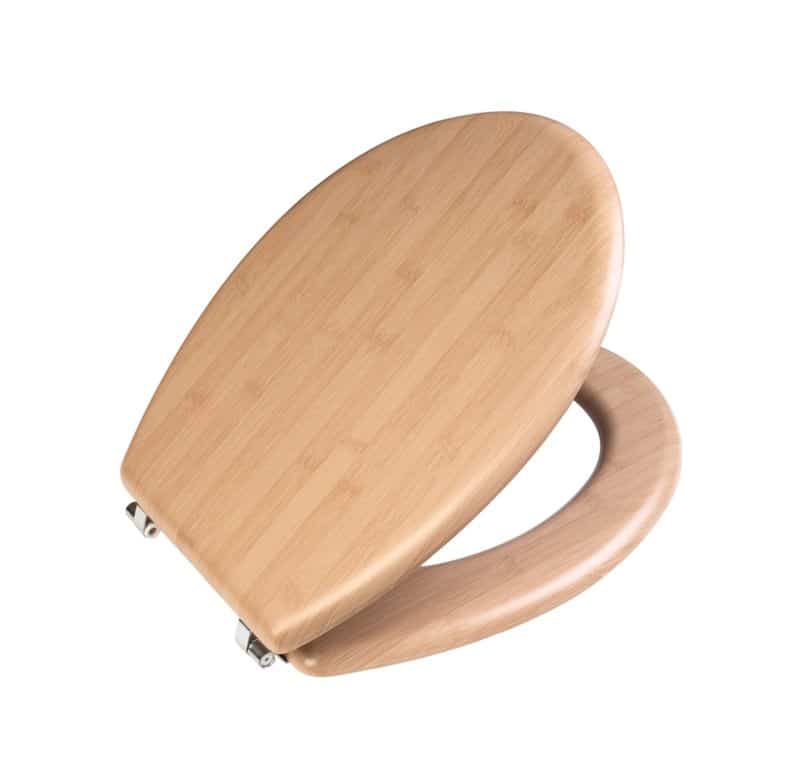 מושב אסלה MDF אגוז