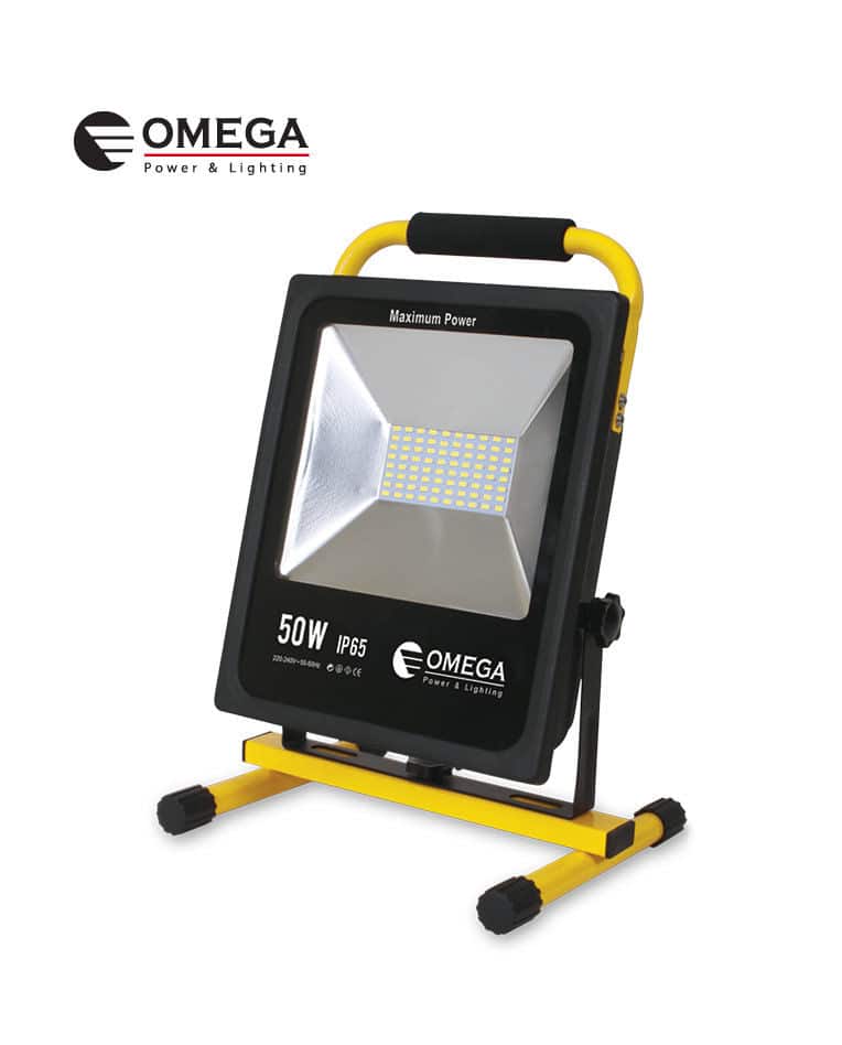 פנס עבודה נטען לד פלזמה 50W