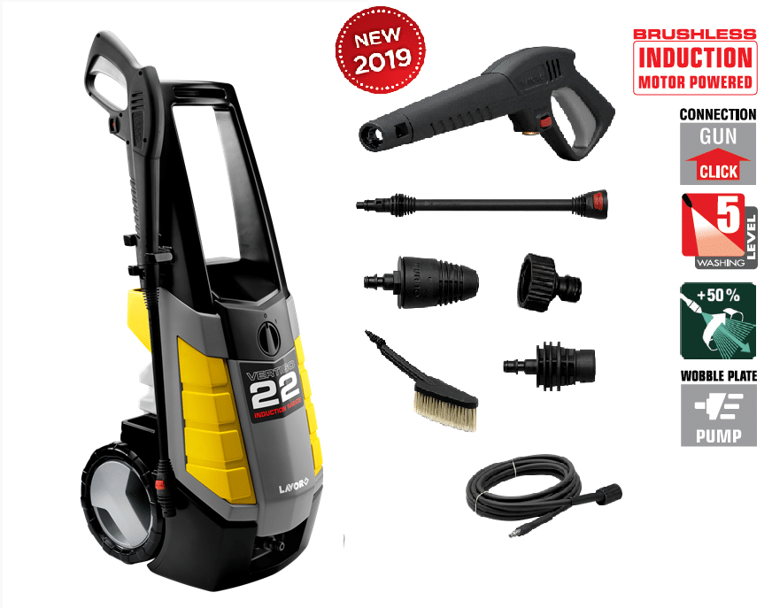 ‏מכונת שטיפה בלחץ Lavor Vertigo 22 160BAR
