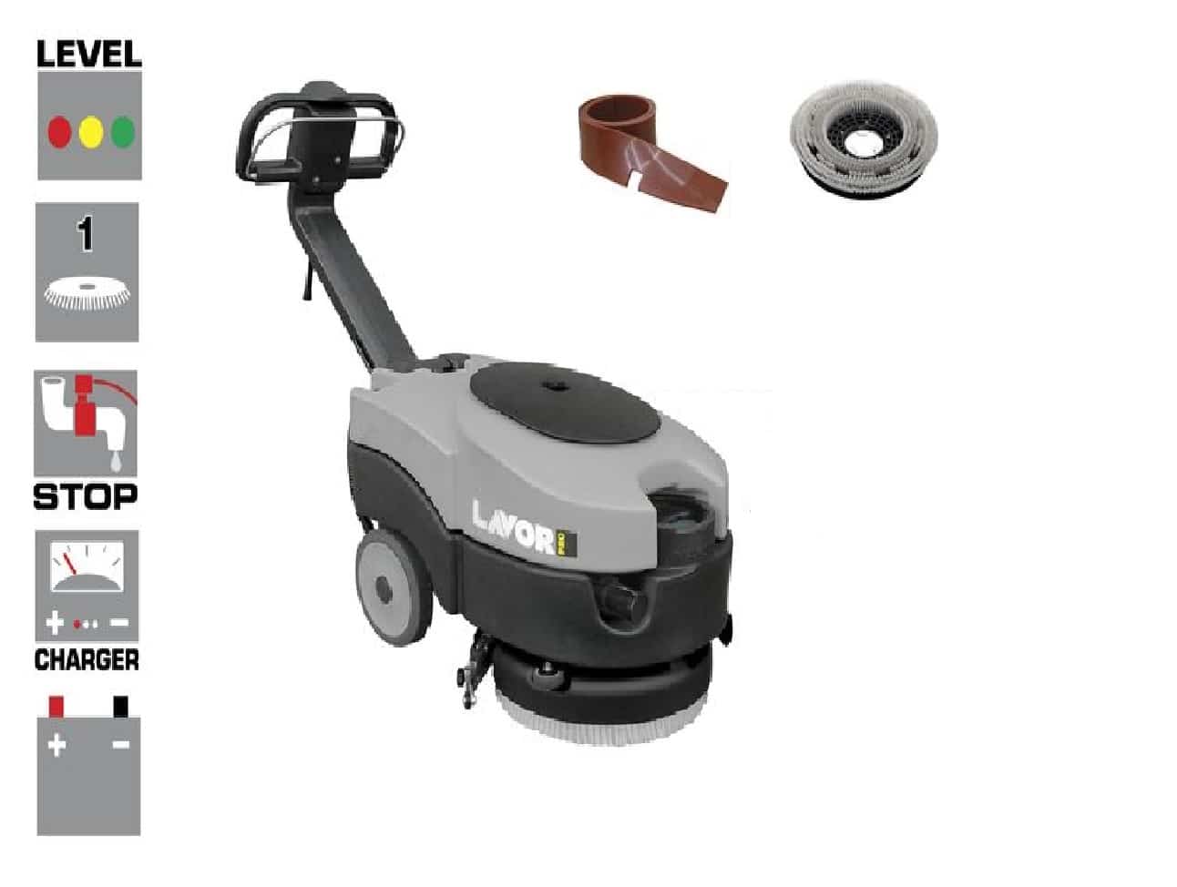 ‏מכונת קרצוף Lavor QUICK 36B מכונת ניקוי רצפות