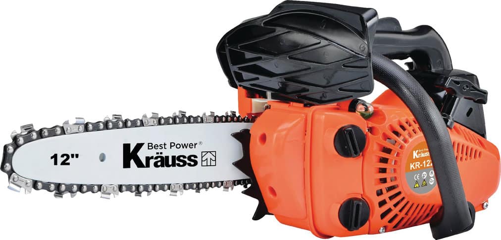 משור שרשרת בנזין יד אחת 12 25CC סמק KRAUSS KR-1225