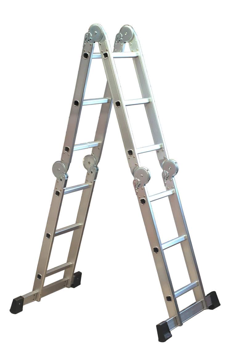 סולם אלומיניום מפרקים 4.60 מ' KRAUS KR-0333
