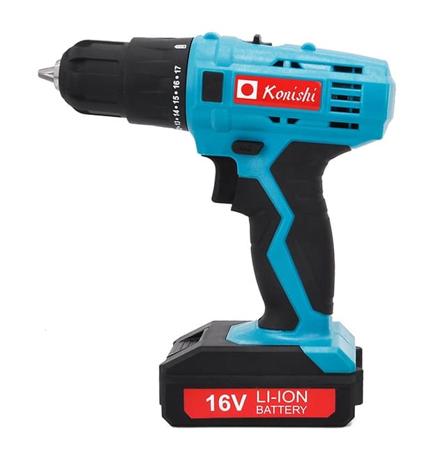 מברגת גיר 12V עם סוללת ליתיום דגם KO-1600L תוצרת KONISHI