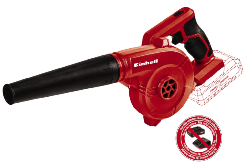 ‏מפוח יד אחת נטען (גוף) Einhel TE-CB 18/180 Li-Solo