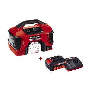 קיט קומפרסור היברידי נטען 18V- PRESSITO KIT EINHELL