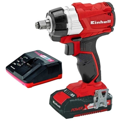 ‏מפתח ברגים רטיטה "1/2 בראשלס קיט Einhell TE-CW 18 LI