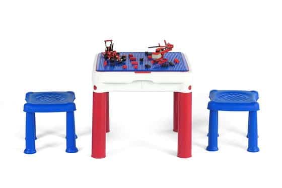 שולחן משחק + 2 שרפרפים כתר פלסטיק KETER