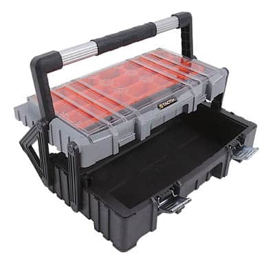 ארגז כלים "22 עם ארגונית TACTIX מקט - 320300