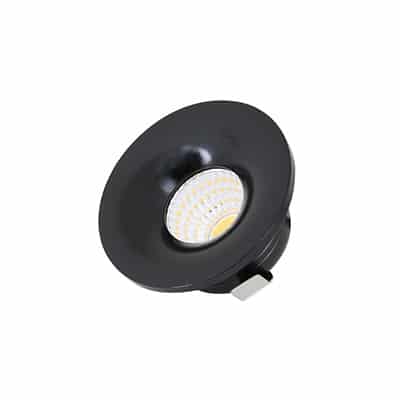 3 יחידות שקוע אלסקה WW 4W שחור IP40 - SEMICOM - SM-B04LDS/WW