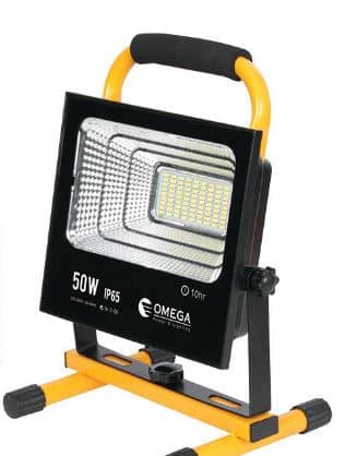 פנס נטען נייד 50W OMEGA