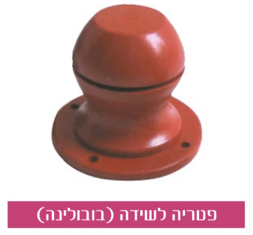 רגל פיטריה לשידה פלסטיק בובולינה