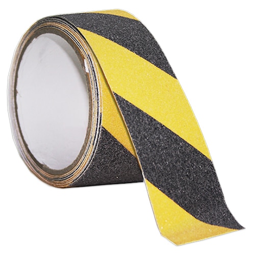 סרט אנטי סליפ אפור צהוב SELF ADHESIVE 50 מ"מ