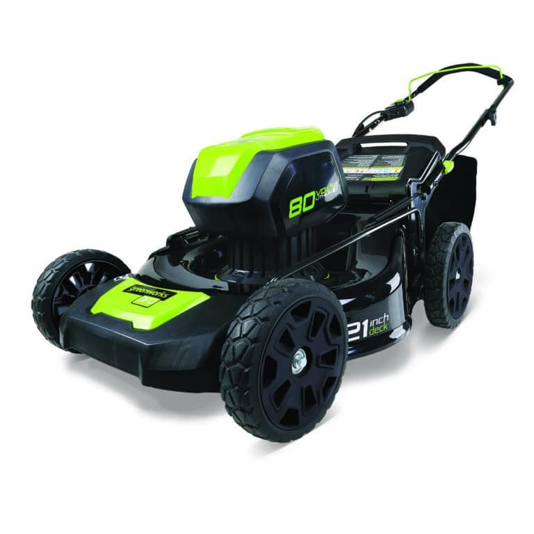 מכסחת דשא נטענת 51 סמ גוף מתכת 80V דגם 99551 גוף בלבד GREENWORKS