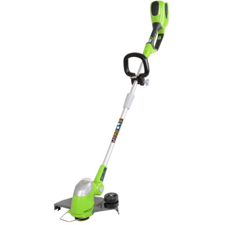 חרמש – קוצץ קנטים 24V נטען – גוף בלבד greenworks